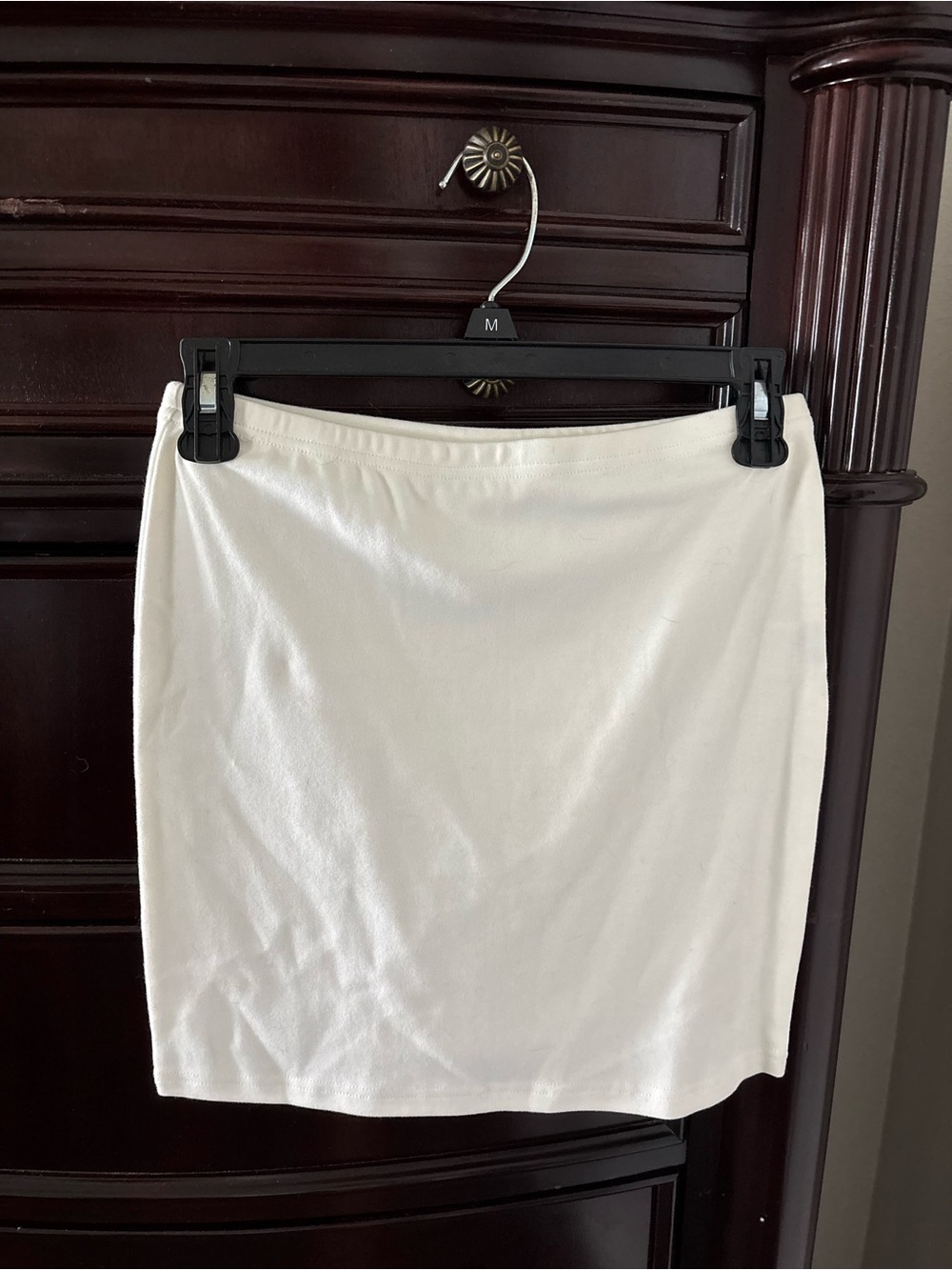 SHEIN White Mini Pencil Skirt